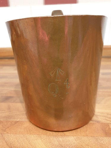 Large copper royal navy - copper, rum