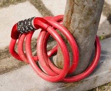 COMBINATION BIKE LOCK 4 DIGIT CYCLE BICYCLE MOTORBIKE SECURITY P212