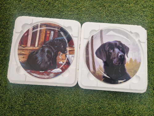 Danbury mint black labrador - black,