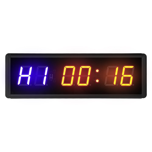 Gym timer led interval - timer,led,
