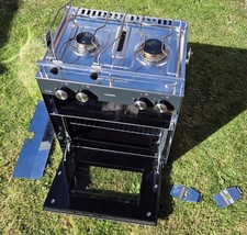 Dometic Starlight Gas Cooker, Grill & Dual Hob.  Campervan Yacht  Motorhome boat