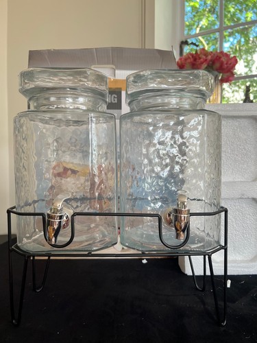 Elegant dual drink dispenser - elegant,
