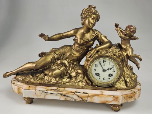 Antique french gilt metal and - french,