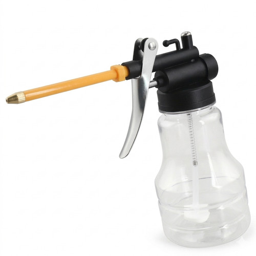 250ml transparent oil can - transparent,