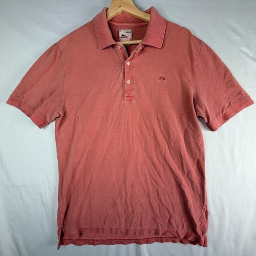 Lacoste vintage washed polo - washed,