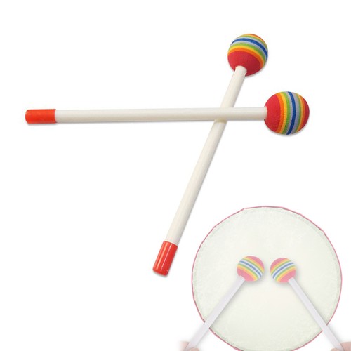 Drum sticks for kids - sticks, rainbow