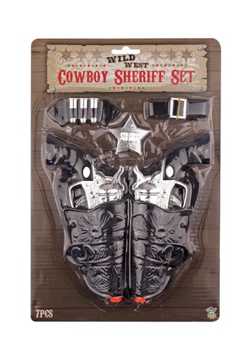 Cowboy gun set with - cowboy, holster