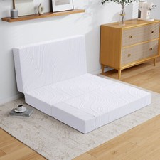 Foldable Memory Foam Mattress 10CM 15CM Tri Fold Double Layer Comfortable Bed