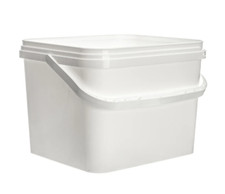 10L beekeeping Honey storage food grade rectangular  plastic bucket with Lid