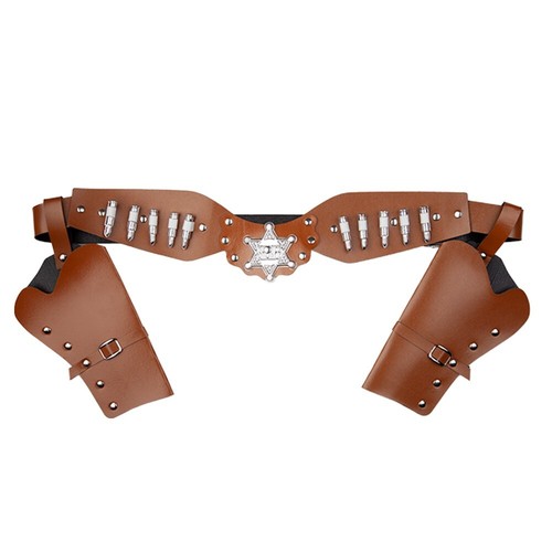 Cowboy belt with gun - cowboy,