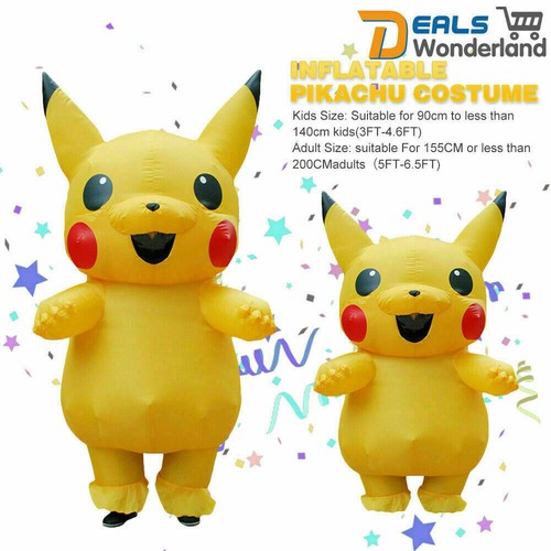 Mascot pikachu inflatable - pikachu,