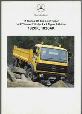 Mercedes-Benz 1820 Tipper