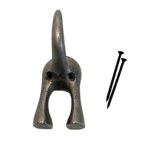 Cast iron wall mounted - cast, dog