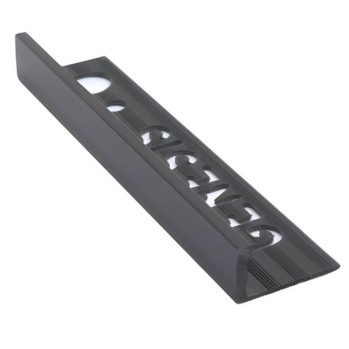 Black 10mm pvc - straight, edge