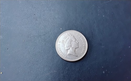 New ten pence coin 1992 - new,