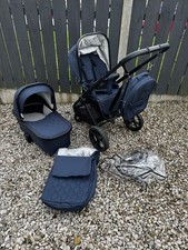 Venicci Tinum Edge 2 in 1 Pram Bundle in Blue