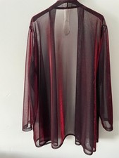 Black & Red Shimmery Floaty