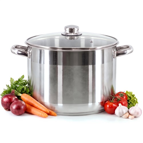 Stainless steel casserole - stainless,