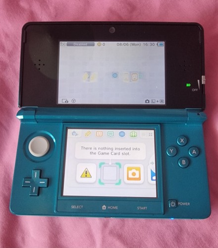 Nintendo 3ds aqua blue - 3ds,