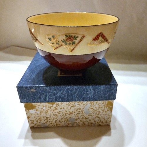 Fan pattern tea bowl - pattern,