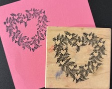 PSX F-366 Pine Heart Wreath
