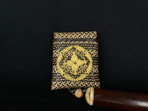 Japanese antique kiseru holder - antique,