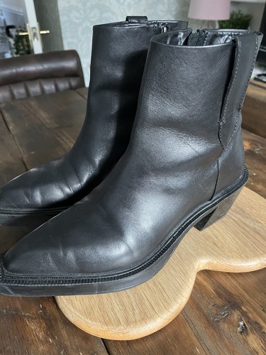 Rrp zara blk leather - rrp£99,