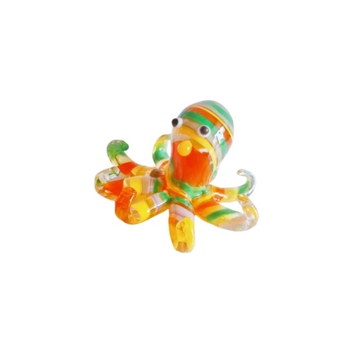 Multicolor octopuses miniature - multicolor,
