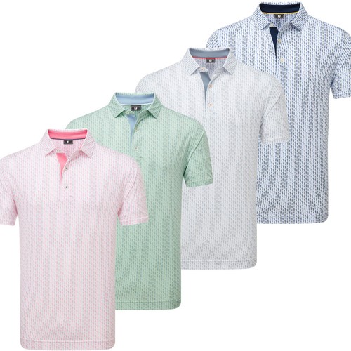 Footjoy figure print lisle - print,