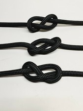 Black polyester braid - polyester,