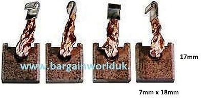 Carbon brushes for starter - for,