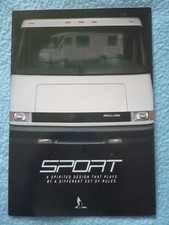 1990 MALLARD SPORT MOTORHOME RV BROCHURE (MOTOR COACH CAMPER VAN USA)