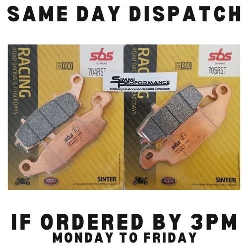 Sbs racing sinter - front, brake