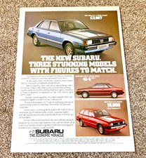 SUBARU CLASSIC RANGE GLF GFT