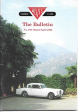 Alvis Owner Club Bulletin