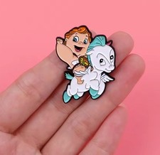 Baby Hercules & Pegasus Flying