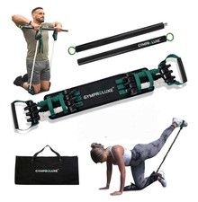 Gym Pro Luxe Band and Bar Set 2.0 Portable Gym Equipment