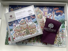 Wentworth Wooden jigsaw Puzzle - Santa’s Workshop Stand Up Advent Calendar 250L