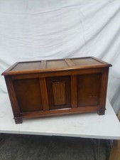 Vintage Wooden Storage Chest /