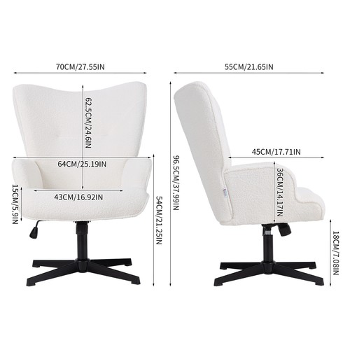 Modern accent chair wing back - accent,