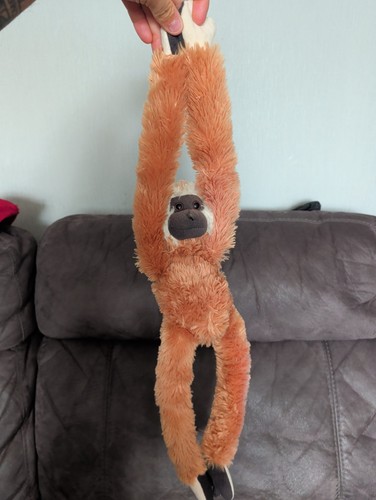 Hanging monkey plush - hanging,