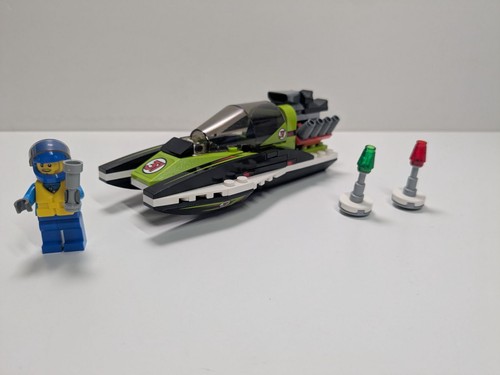 Lego city race boat - race,