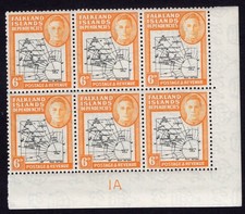 FALKLAND IS DEPS 1946-49 THICK