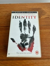Identity vhs video big box - identity,