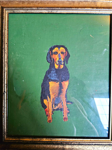 Framed original oil painting - original,
