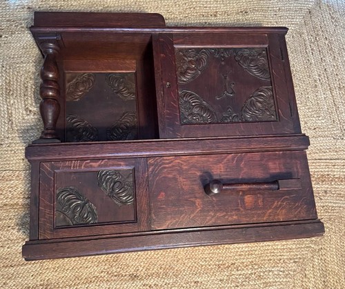 Antique european folk - european, oak