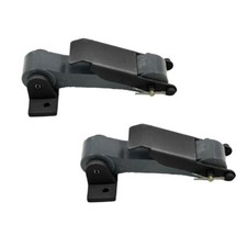 Each hood latch - latch, black