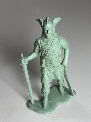 Vintage marx viking figure 3 - vintage,