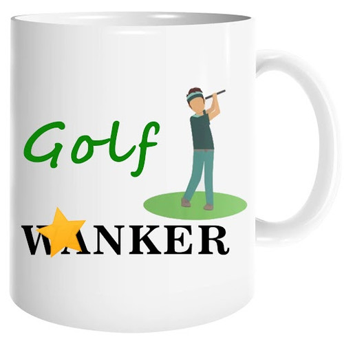 Golf wanker mug - mug,