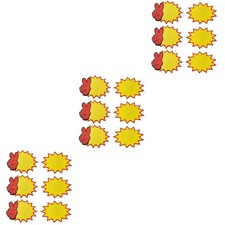  3 Pieces Fluorescent Star